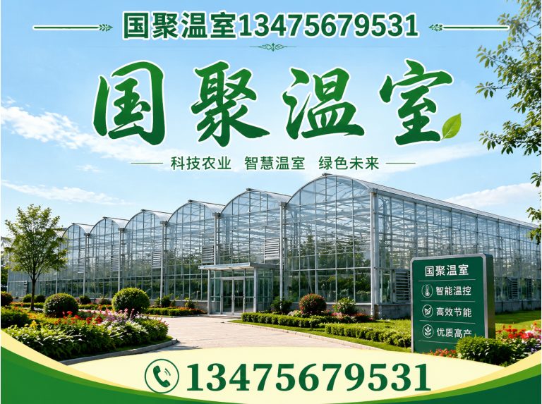 潍坊滨海经济技术开发区玻璃温室展示图
